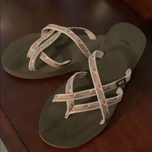 Teva flip flops